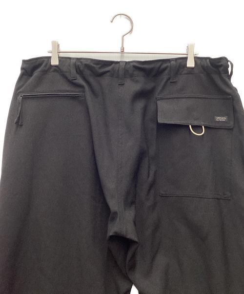 SEDAN ALL-PURPOSE（セダンオールパーパス）SEDAN ALL-PURPOSE (セダンオールパーパス) TECH WOOL OVER PANT ブラック サイズ:SIZE Lの古着・服飾アイテム