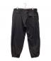 SEDAN ALL-PURPOSE (セダンオールパーパス) TECH WOOL OVER PANT ブラック サイズ:SIZE L：13000円