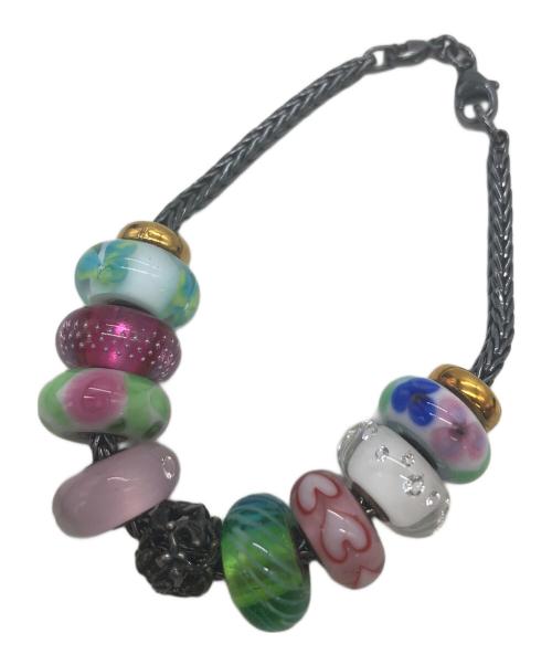 TROLLBEADS（トロールビーズ）TROLLBEADS (トロールビーズ) カスタムビーズブレスレット マルチカラーの古着・服飾アイテム