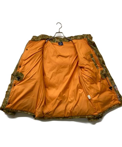 GOOD BELLS（グッドベルズ）GOOD BELLS (グッドベルズ) STRETCH HUNTING CAMO DOWN JACKET ベージュ サイズ:Mの古着・服飾アイテム