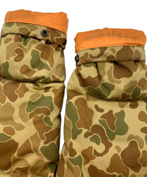 GOOD BELLS（グッドベルズ）GOOD BELLS (グッドベルズ) STRETCH HUNTING CAMO DOWN JACKET ベージュ サイズ:Mの古着・服飾アイテム