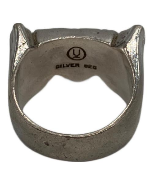 UNDERCOVER（アンダーカバー）UNDERCOVER (アンダーカバー) クロスボーン/ダイヤリング シルバー サイズ:19号の古着・服飾アイテム