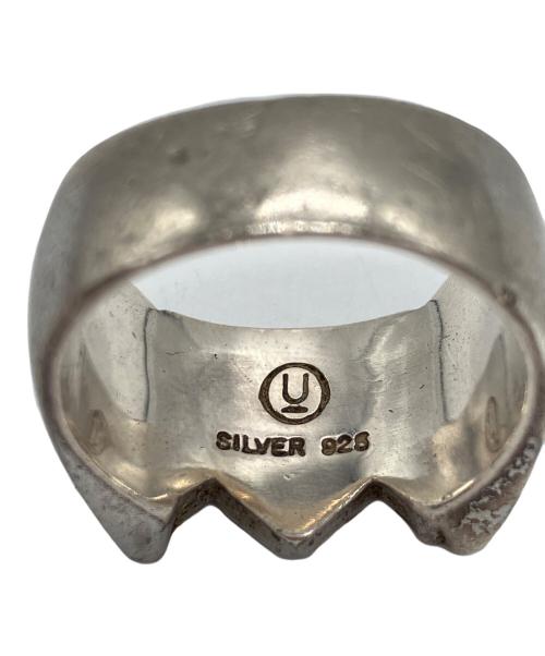 UNDERCOVER（アンダーカバー）UNDERCOVER (アンダーカバー) クロスボーン/ダイヤリング シルバー サイズ:19号の古着・服飾アイテム