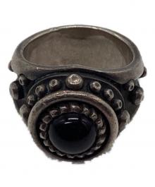 CELT&COBRA（ケルトアンドコブラ）の古着「Argent Gleam製 オニキスリング」｜シルバー