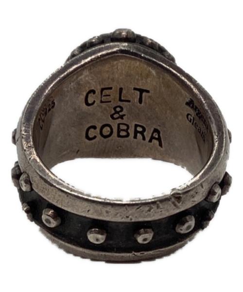 CELT&COBRA（ケルトアンドコブラ）CELT&COBRA (ケルトアンドコブラ) Argent Gleam製 オニキスリング シルバー サイズ:13号の古着・服飾アイテム