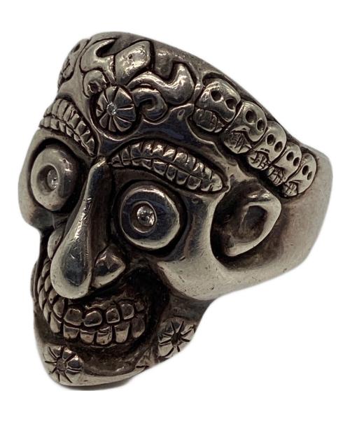 Magical Design（マジカルデザイン）Magical Design (マジカルデザイン) スカルリング シルバー サイズ:17号の古着・服飾アイテム