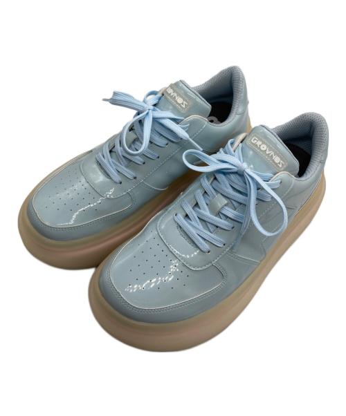 grounds（グラウンズ）grounds (グラウンズ) SORBET スニーカー/ソルベスニーカー ブルー サイズ:24の古着・服飾アイテム
