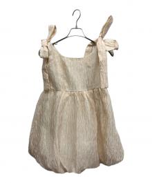 Honey mi Honey（ハニーミーハニー）の古着「organdie balloon ribbon one-piece」｜ピンク