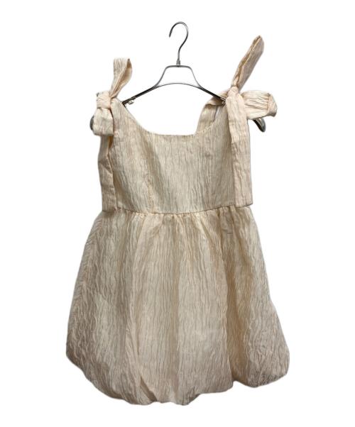 Honey mi Honey（ハニーミーハニー）Honey mi Honey (ハニーミーハニー) organdie balloon ribbon one-piece ピンク サイズ:Freeの古着・服飾アイテム