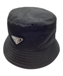 PRADA（プラダ）の古着「Re-nylonバケットハット」｜ブラック