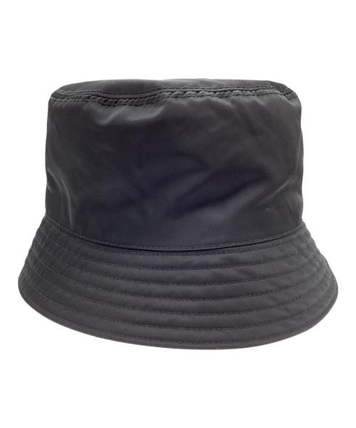 PRADA（プラダ）PRADA (プラダ) Re-nylonバケットハット ブラック サイズ:下記参照の古着・服飾アイテム