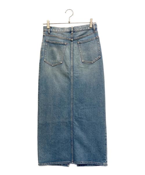 NOWOS（ノーウォス）nowos (ノーウォス) デニムロングスカート インディゴ サイズ:Mの古着・服飾アイテム