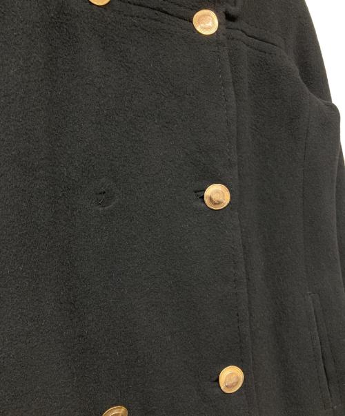 Kaufmanns（カウフマンズ）Kaufmanns (カウフマンズ) USA製カシミヤ金釦Pコート ブラック サイズ:不明の古着・服飾アイテム