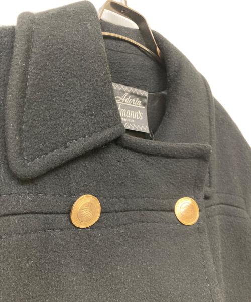Kaufmanns（カウフマンズ）Kaufmanns (カウフマンズ) USA製カシミヤ金釦Pコート ブラック サイズ:不明の古着・服飾アイテム