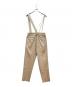 STUMBLY (スタンブリ―) サスペンダー付パンツ ベージュ サイズ:38：6000円