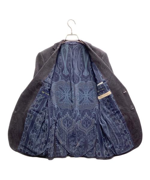 ETRO（エトロ）ETRO (エトロ) テーラードジャケット ネイビー サイズ:44の古着・服飾アイテム
