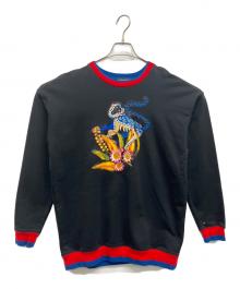 ETRO（エトロ）の古着「猿クルーネックスウェット」｜ブラック