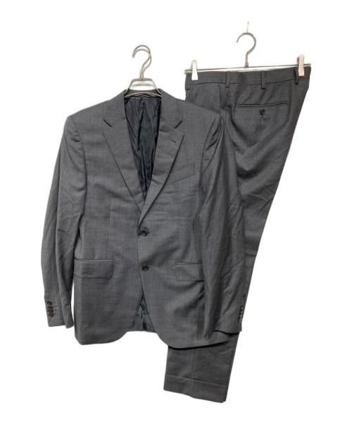 ERMENEGILDO ZEGNA（エルメネジルド・ゼニア）Ermenegildo Zegna (エルメネジルド・ゼニア) セットアップスーツ グレー サイズ:8-48 Cの古着・服飾アイテム