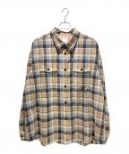 VISVIMビズビム）の古着「LUMBER CHECK L/S (W/L)」｜ベージュ