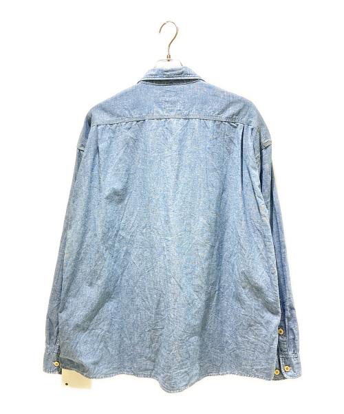 VISVIM（ビズビム）VISVIM (ビズビム) LANGER CHAMBRAY L/S ライトインディゴ サイズ:4の古着・服飾アイテム