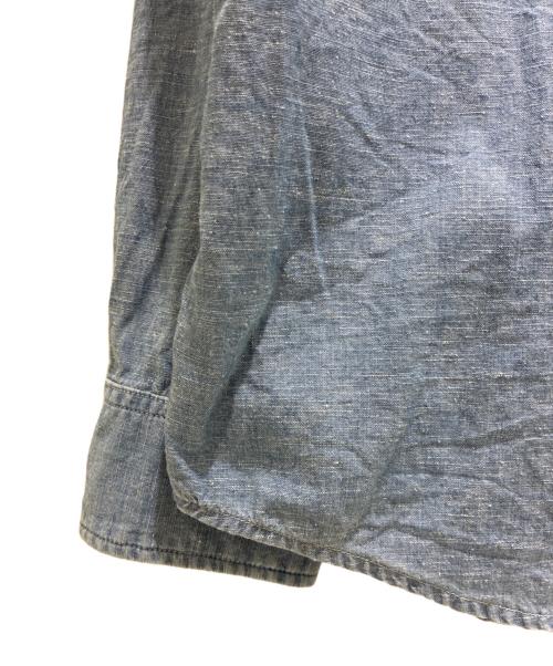 VISVIM（ビズビム）VISVIM (ビズビム) LANGER CHAMBRAY L/S ライトインディゴ サイズ:4の古着・服飾アイテム