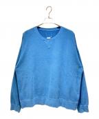VISVIMビズビム）の古着「JUMBO SB SWEAT L/S (N.D.)」｜ライトインディゴ