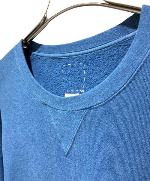 VISVIM（ビズビム）VISVIM (ビズビム) JUMBO SB SWEAT L/S (N.D.) ライトインディゴ サイズ:4の古着・服飾アイテム