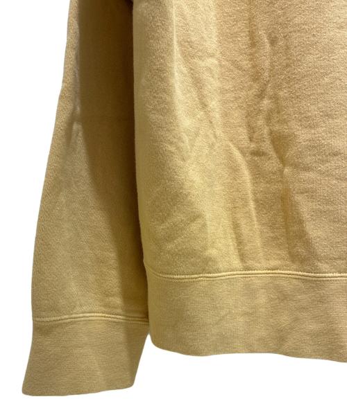 VISVIM（ビズビム）VISVIM (ビズビム) JUMBO SB SWEAT L/S DMGD (U.D.) マスタード サイズ:4の古着・服飾アイテム