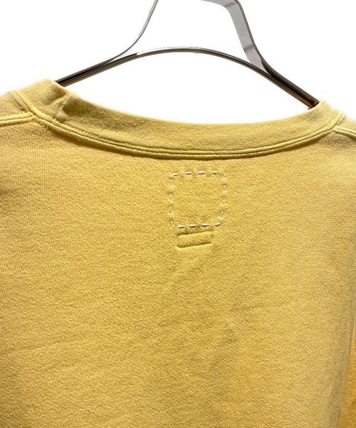VISVIM（ビズビム）VISVIM (ビズビム) JUMBO SB SWEAT L/S DMGD (U.D.) マスタード サイズ:4の古着・服飾アイテム
