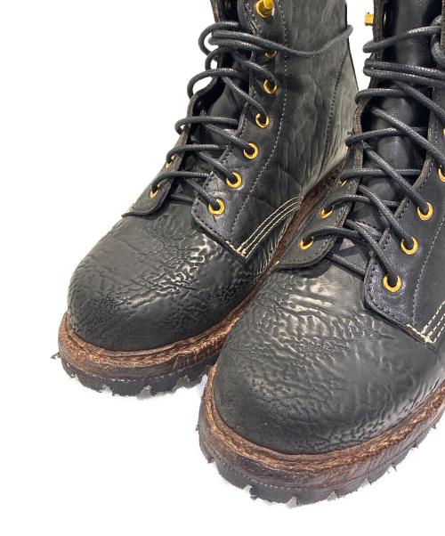 VISVIM（ビズビム）VISVIM (ビズビム) SCOUT PLAIN TOE BOOTS HI-FOLK ブラック サイズ:11の古着・服飾アイテム