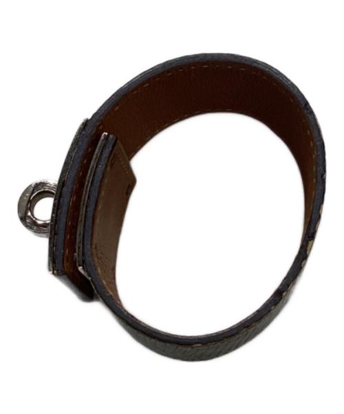 HERMES（エルメス）HERMES (エルメス) ケリードッグブレスレット ブラウンの古着・服飾アイテム