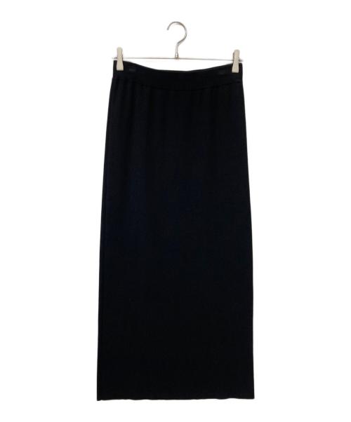 LE PHIL（ル フィル）LE PHIL (ル フィル) ラインニットスカート ブラック サイズ:SIZE Freeの古着・服飾アイテム