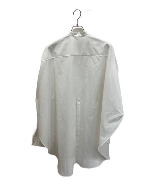 LE PHIL（ル フィル）LE PHIL (ル フィル) サークルオーバーブラウス ホワイト サイズ:Fの古着・服飾アイテム