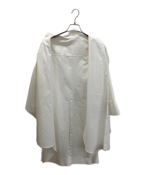 LE PHIL（ル フィル）LE PHIL (ル フィル) サークルオーバーブラウス ホワイト サイズ:Fの古着・服飾アイテム