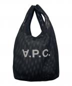 A.P.C.アーペーセー）の古着「ショッピングバッグ」｜ブラック