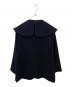 YORI (ヨリ) スプリングツイードライクブラウス ネイビー サイズ:36：11000円