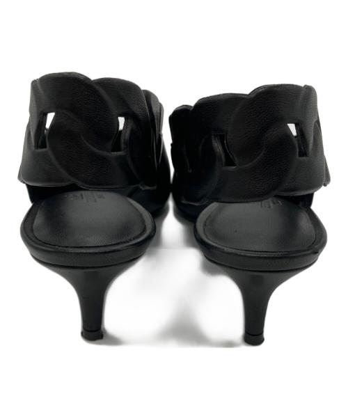 HERMES（エルメス）HERMES (エルメス) ガブリエラパンプス ブラック サイズ:37の古着・服飾アイテム