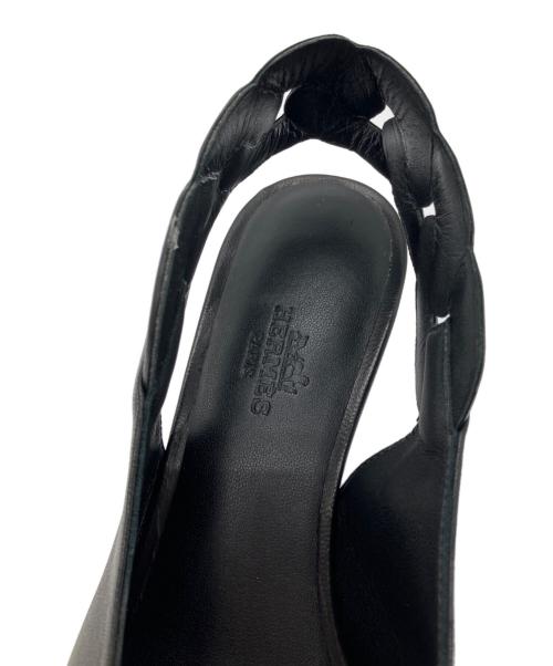 HERMES（エルメス）HERMES (エルメス) ガブリエラパンプス ブラック サイズ:37の古着・服飾アイテム