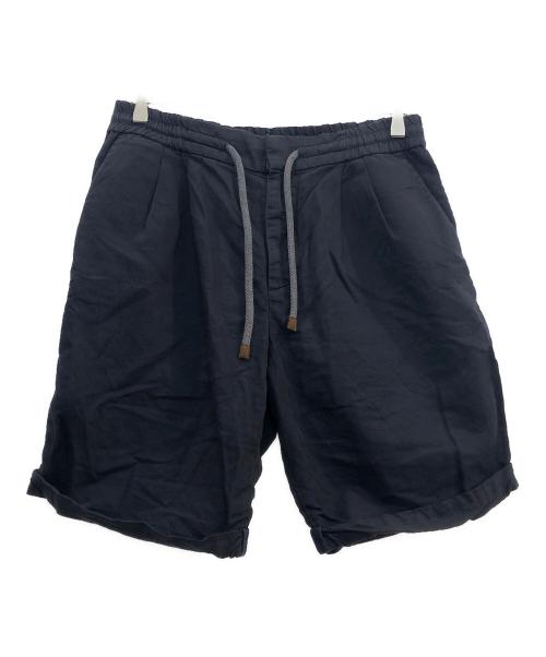 BRUNELLO CUCINELLI（ブルネロクチネリ）BRUNELLO CUCINELLI (ブルネロクチネリ) ハーフパンツ ネイビー サイズ:46の古着・服飾アイテム