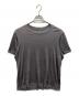 YINDIGO A M（インディゴエイエム）の古着「インサイドアウトシルクTシャツ」｜グレー