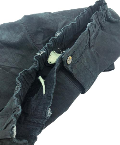 COTTLE（コトル）COTTLE (コトル) LEAF VEIN GURHKA SHORT PANTS ヴァーチャーインディゴ サイズ:2の古着・服飾アイテム