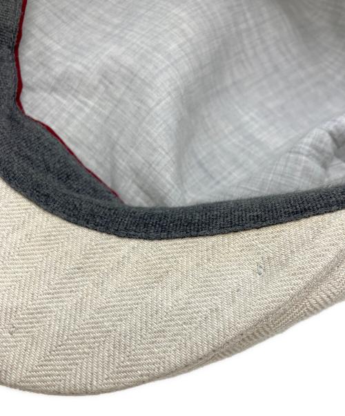 BRUNELLO CUCINELLI（ブルネロクチネリ）BRUNELLO CUCINELLI (ブルネロクチネリ) Light beige linen cap ベージュの古着・服飾アイテム