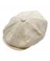 BRUNELLO CUCINELLI（ブルネロクチネリ）の古着「Light beige linen cap」｜ベージュ