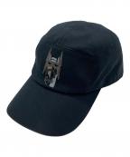 HERMESエルメス）の古着「Nevada Super H Cap」｜ネイビー