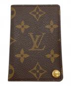 LOUIS VUITTONルイ ヴィトン）の古着「モノグラム ポルト カルト・クレディ プレッシオン」｜ブラウン