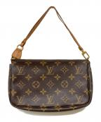 LOUIS VUITTONルイ ヴィトン）の古着「モノグラム ポシェット・アクセソワール」｜ブラウン