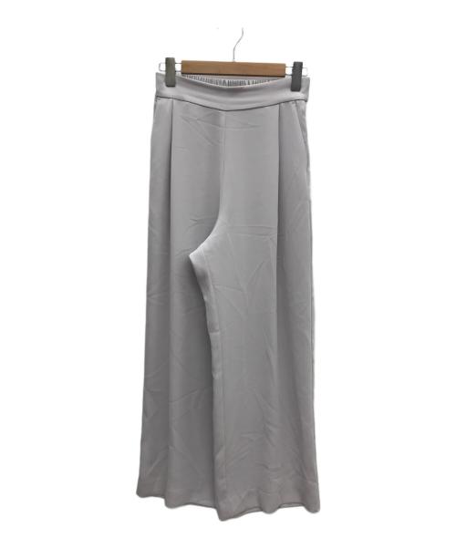 SOEJU（ソージュ）SOEJU (ソージュ) サイドタックワイドパンツ グレー サイズ:Mの古着・服飾アイテム