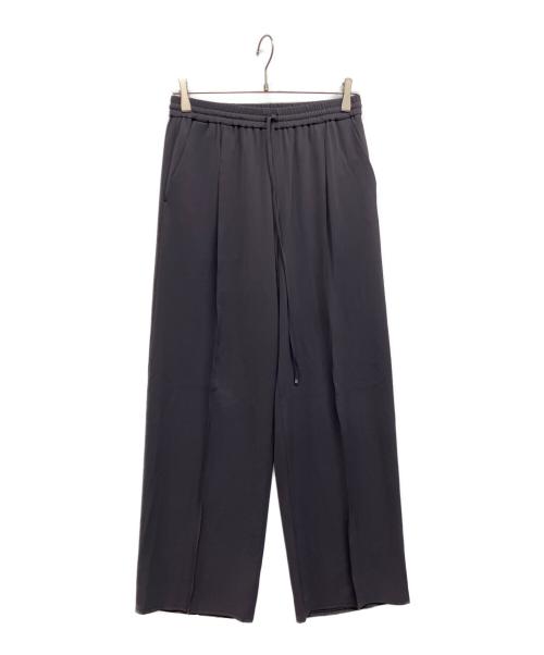 SOEJU（ソージュ）SOEJU (ソージュ) ヴィンテージサテンドロストワイドパンツ グレー サイズ:Mの古着・服飾アイテム