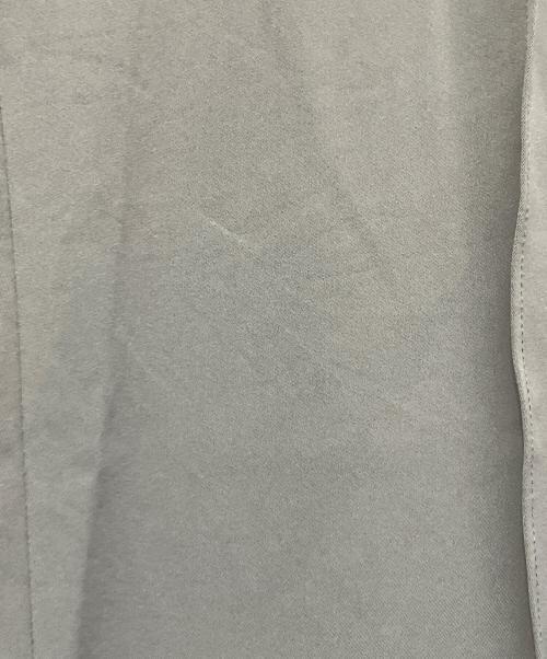 SOEJU（ソージュ）SOEJU (ソージュ) ヴィンテージサテンドロストワイドパンツ グレー サイズ:Mの古着・服飾アイテム