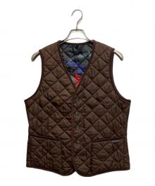 LAVENHAM（ラベンハム）の古着「キルティングベスト」｜ブラウン